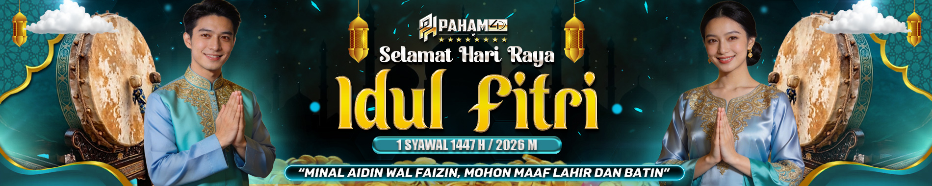 PAHAM4D | Mengucapkan Selamat Hari Raya Idul Fitri 1447 H
